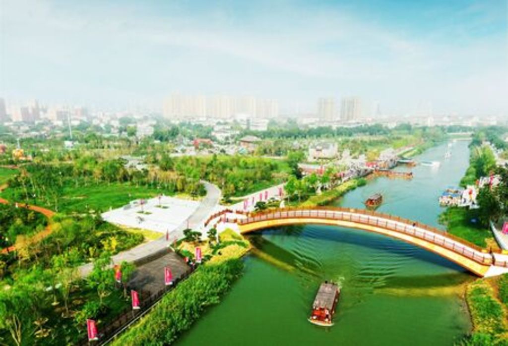 世界最長の運河の中国北部・滄州市街地区間を観光客に開放 写真1枚 国際ニュース：AFPBB News