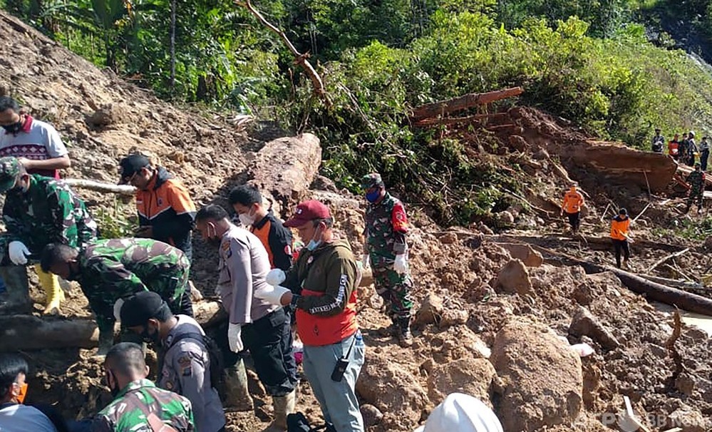 インドネシア北部で土砂崩れ、中国支援の水力発電所で3人死亡
