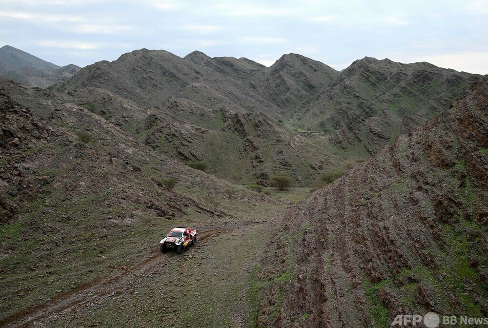 【今日のダカールラリー】王者アルアティアが第2S優勝 写真6枚 国際ニュース:AFPBB News