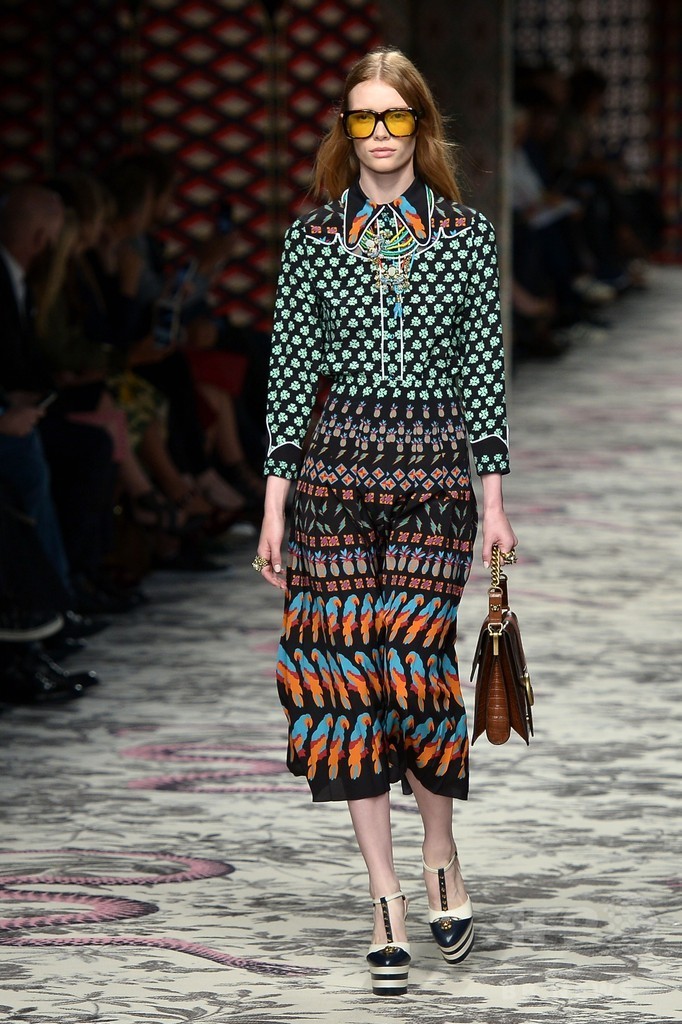 「グッチ」16年春夏コレクション