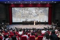 中国映画博物館で行われた『封神第一部：朝歌風雲』の北京プレミア上映会の様子（2023年7月10日撮影、資料写真）。(c)People’s Daily/楊僧宇