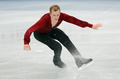 12-13フィギュアスケートGPシリーズ第6戦NHK杯（NHK Trophy 2012）は24日、宮城県利府町のセキスイハイムスーパーアリーナで男子シングル・フリースケーティング（FS）が行われ、羽生結弦（Yuzuru Hanyu）が165.71点を記録し、合計261.03点で優勝を果たした。

演技に臨むロス・マイナー（Ross Miner、2012年11月24日撮影）。(c)AFP/Toru YAMANAKA
