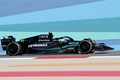 23F1開幕戦バーレーンGPのフリー走行1回目に臨むメルセデスAMGのルイス・ハミルトン（2023年3月3日撮影）。(c)Giuseppe CACACE / AFP