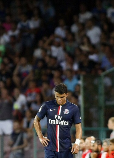 PSG、主将のチアゴ・シウバが「数週間」離脱 写真1枚 国際ニュース