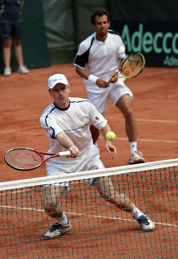 ＜男子テニス 07デビスカップ＞スロバキア 3連勝でマケドニアを降しワールドグループ・プレーオフへ - マケドニア