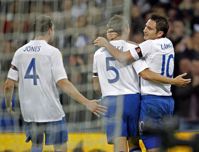 イングランドがスペインに勝利、国際親善試合