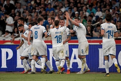 イタリアが敵地でギリシャ下す、3戦全勝で首位に 欧州選手権予選