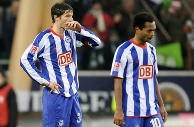 ヘルタ・ベルリン ボルフスブルクに敗れ首位陥落