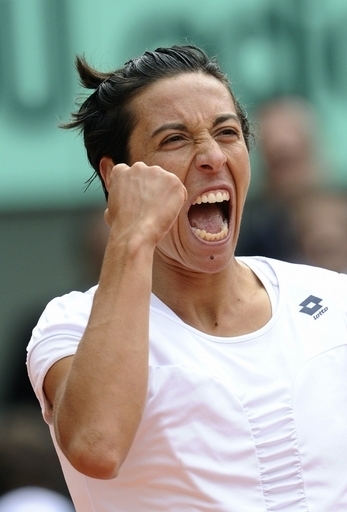 スキアボーネとバルトリが準決勝進出、全仏オープン女子