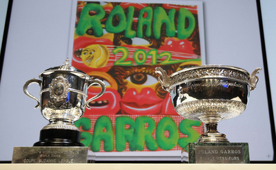 全仏オープン、男女シングルスの組み合わせが決定