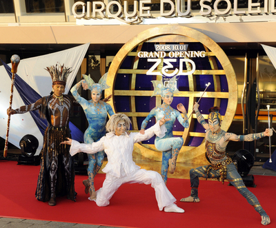 シルク・ドゥ・ソレイユの常設公演「ZED」、年内終了へ