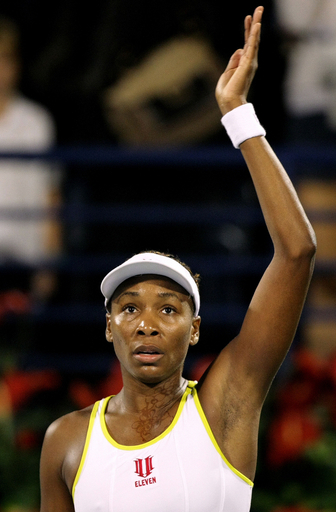 ヴィーナス セレーナとの姉妹対決制し決勝へ、ドバイ選手権