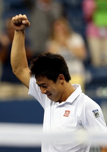 錦織が全米オープン初の準決勝進出