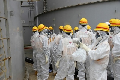 福島第1原発で高放射線量、最大毎時1800ミリシーベルト