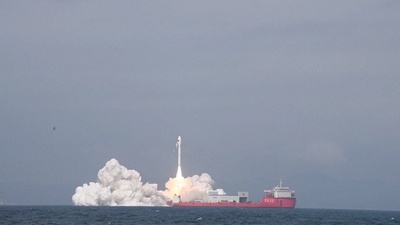 9基の衛星が「相乗り」で宇宙へ!「捷竜3号」ロケットの打ち上げ成功 中国