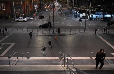 感染拡大続く豪メルボルン、一部の地区に再び外出制限