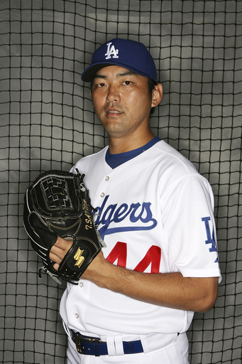 ＜07MLB＞ドジャース キャンプ地でメディア向け撮影会を開催 - 米国