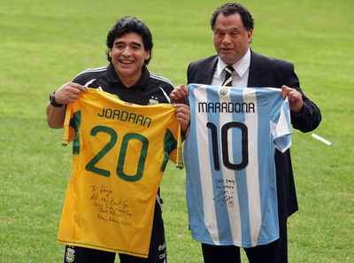 マラドーナ監督 「W杯の安全面に不安はない」