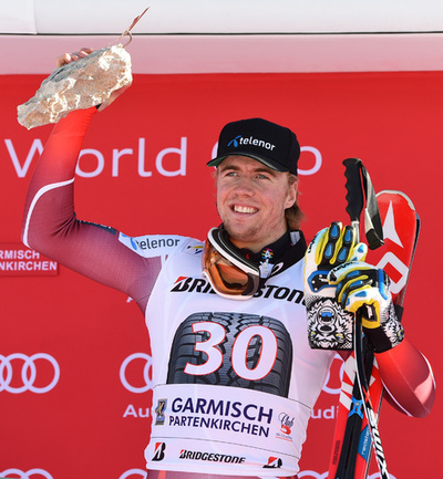 キルデが滑降を制しW杯初優勝、アルペンスキーW杯