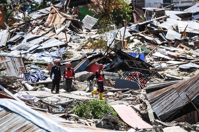 スラウェシ島地震 津波 5000人が行方不明か 写真9枚 国際ニュース Afpbb News