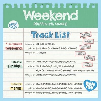 「19日カムバック」DRIPPIN、タイトル曲「Weekend」確定