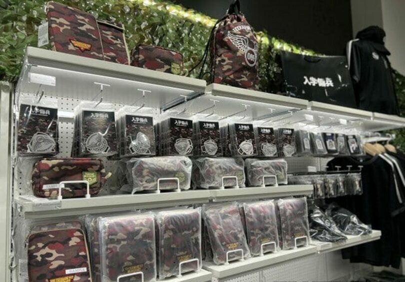 LINEフレンズスクエア渋谷で開催されたネイバーウェブトゥーン「入学傭兵」ポップアップストア(c)KOREA WAVE