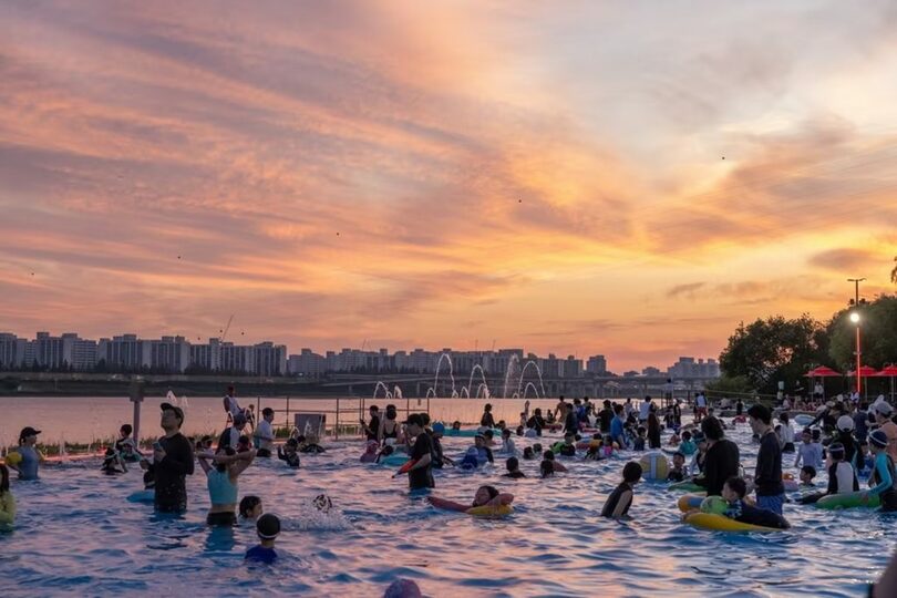 2025年の蘭芝水遊び場(c)news1