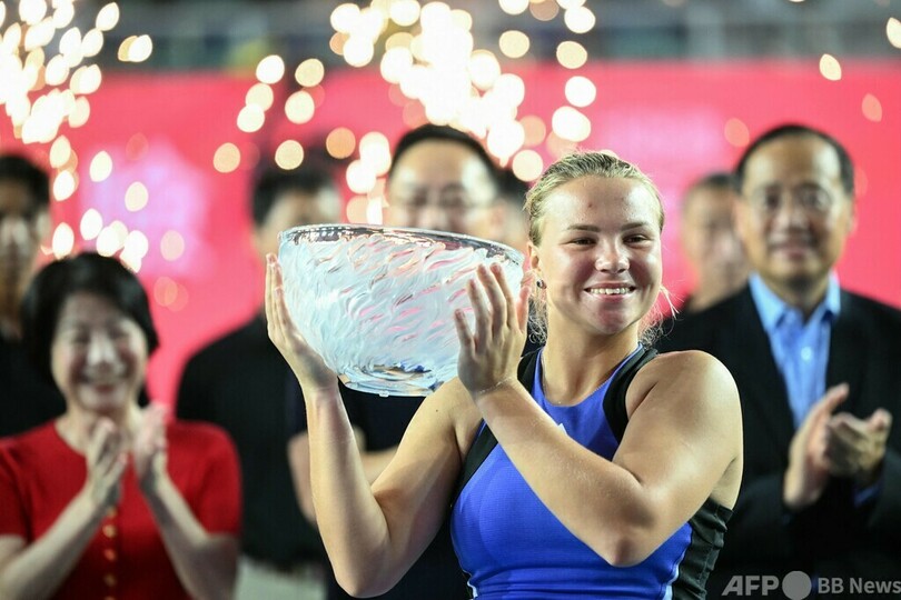 シュナイダーが躍進の今季4勝目 香港OP制す 女子テニス
