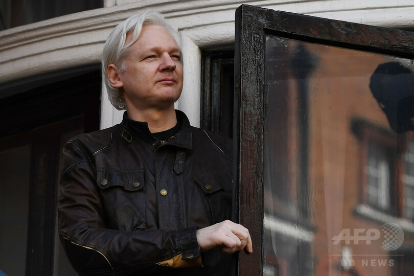 ウィキリークスのアサンジ氏、捜査打ち切りは「重要な勝利」