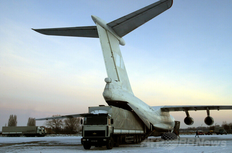 国際ニュース：AFPBB News親露派がウクライナ軍輸送機を撃墜、49人死亡か