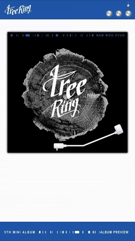 INFINITE ウヒョン　TREE RING　シルバーリング INFINITE ウヒョン TREE RING シルバーリング INFINITEのナム