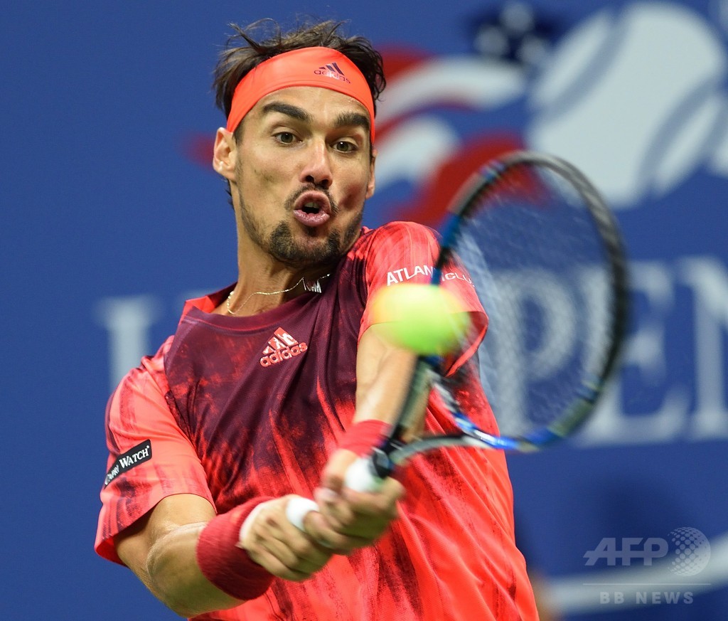 ナダルがまさかの3回戦敗退、フォニーニが16強入り 全米オープン 写真