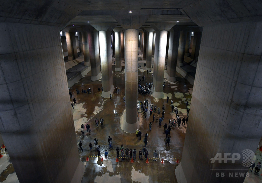 「地下神殿」完成10周年、首都圏外郭放水路　特別見学会開催