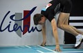 リエバン室内陸上（Meeting Pas de Calais 2012）は14日、フランス・リエバン（Lievin）で男子200メートルが行われ、フランスのクリストフ・ルメートル(Christophe Lemaitre）が20秒92で優勝した。

競技に臨むクリストフ・ルメートル（2012年2月14日撮影）。(c)AFP/PHILIPPE HUGUEN