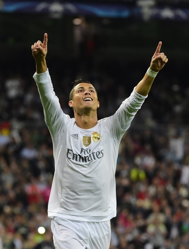 ロナウドがCL通算得点数トップに浮上、レアルは2試合連続大量得点
