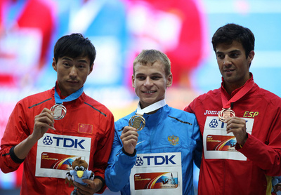 イワノフが男子20キロ競歩を制す、開催国ロシアに今大会初の金 第14回世界陸上
