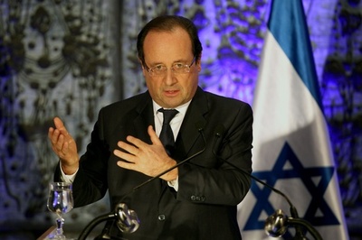 イスラエルは入植地問題で「意思表示を」、仏大統領 