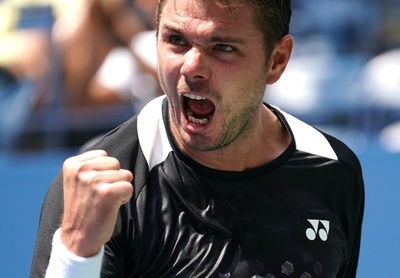 ワウリンカが全米3回戦進出、チチパスは若手対決に敗れる