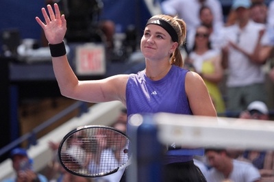 ムホバが2年連続の全米OP4強 試合中トイレに駆け込む場面も