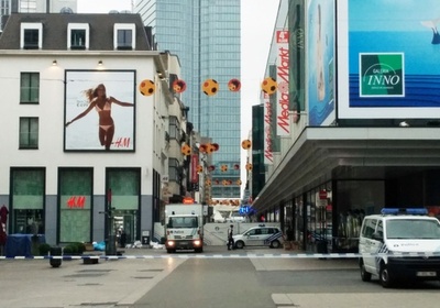 ベルギー首都の対テロ出動、容疑者の自爆ベストは偽物　