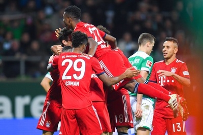 バイエルンがリーグ戦1か月ぶりの白星、首位ドルトも勝利