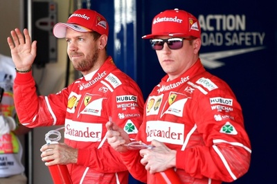 ベッテルがPP獲得、フェラーリは9年ぶり最前列独占 ロシアGP