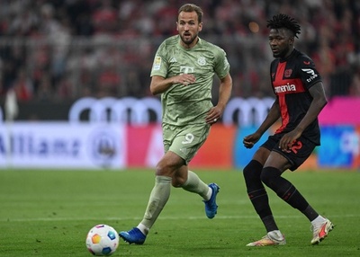 バイエルン、ケイン再び得点もレバークーゼンと引き分ける