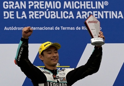 鈴木竜生がMoto3優勝 アルゼンチンGP