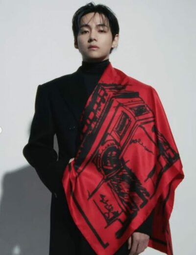 BTSのV、CELINE冬コレクションに不在でもSNS話題を席巻