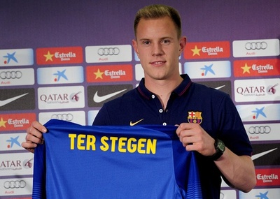 バルセロナに加入したテル・シュテーゲン 「正しいステップを踏んだ」