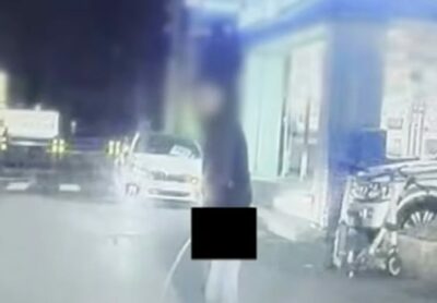 走行中の車の前でズボンを下ろし…韓国・路上を封鎖して暴挙に出た「Vサインの泥酔男」