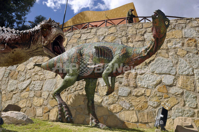 恐竜300種の足跡が約5000個、ボリビアの白亜紀公園