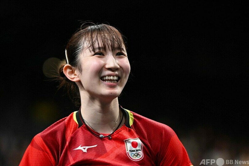 早田ひなが銅メダル パリ五輪卓球女子