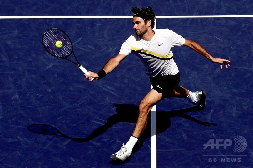 フェデラー、キャリア初の開幕17連勝でBNPパリバOP決勝進出